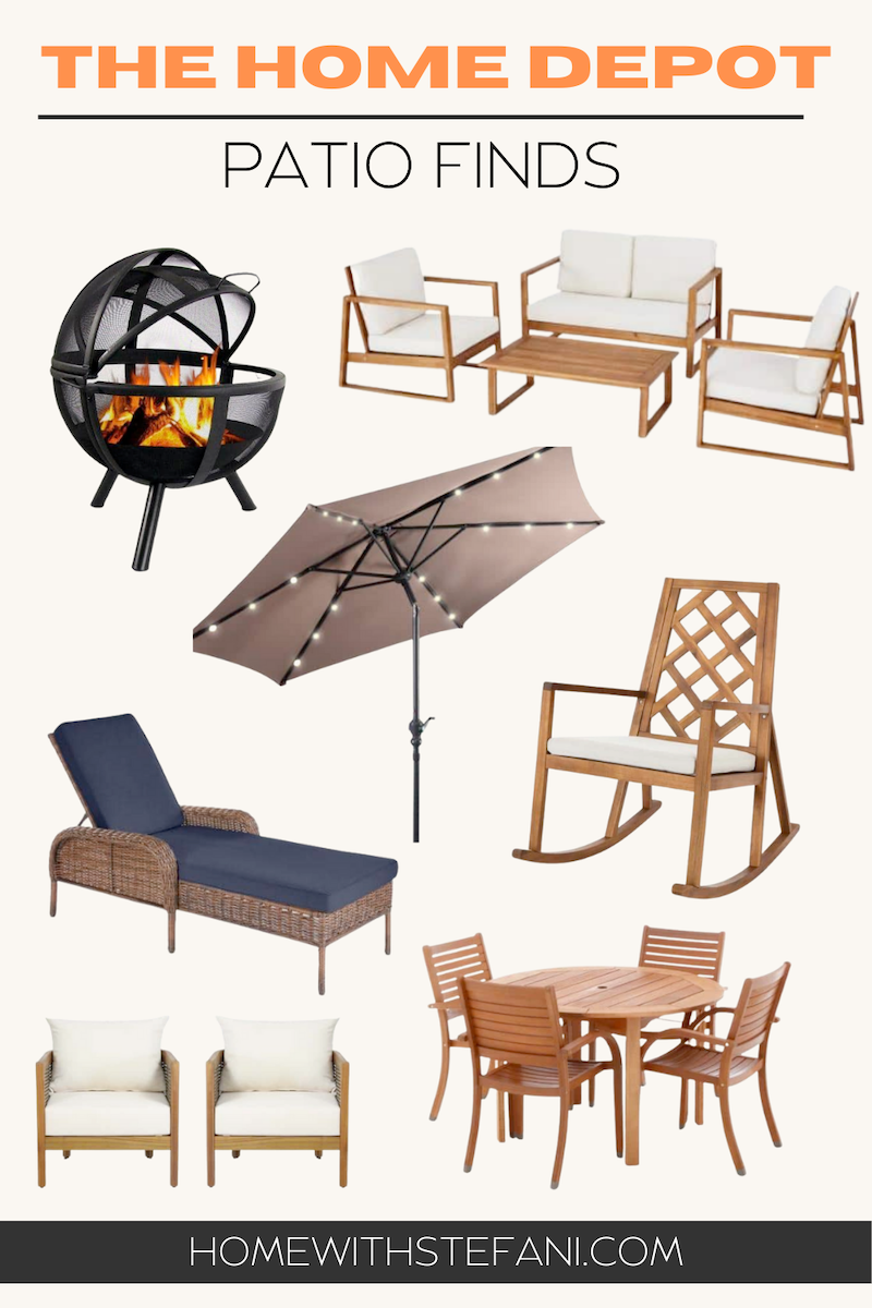 Depot patio store furniture